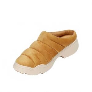 NEW 4CCCCEES women's sanho roll clog in camel
